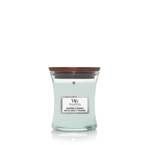 Woodwick Sagewood & Seagrass Small