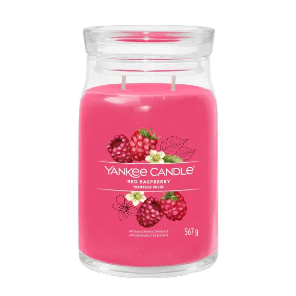 Yankee Candle Signature - Red Rasberry Large