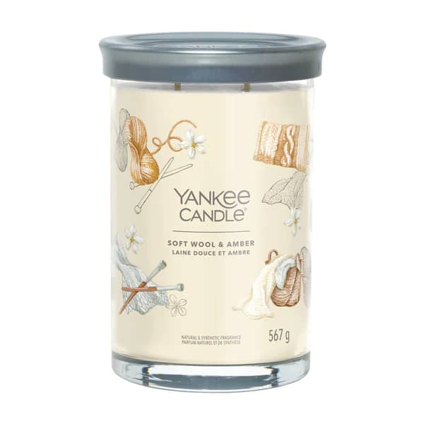 Yankee Candle Signature - Soft Wool Amber Tumbler
